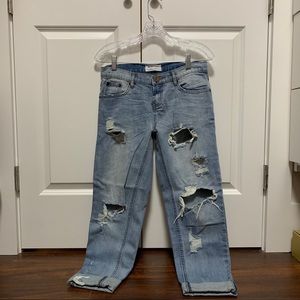 One Teaspoon Awesome Baggies Distressed Jeans: 25